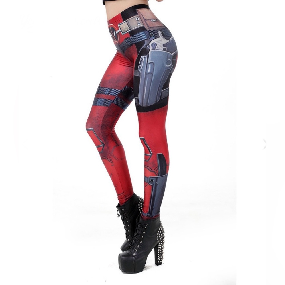 Online Legging Store Disney Marvel Deadpool Spanx/ Leggings